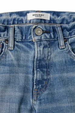 Moussy Denim Depew Skinny Jeans in Light Blue