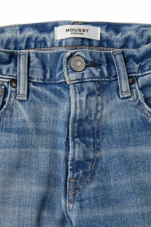 Moussy Denim Depew Skinny Jeans in Light Blue