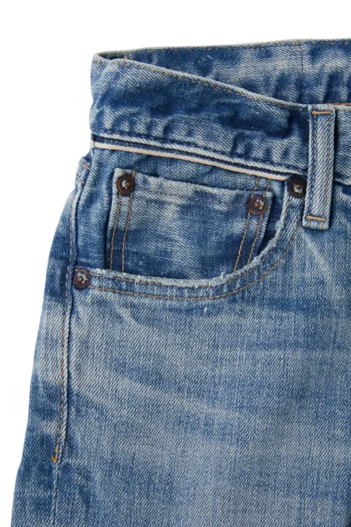Moussy Denim Depew Skinny Jeans in Light Blue