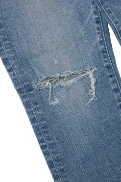 Moussy Denim Depew Skinny Jeans in Light Blue