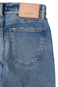 Moussy Denim Depew Skinny Jeans in Light Blue