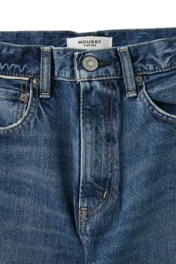 Moussy Denim Dunkirk Round Pants in Blue