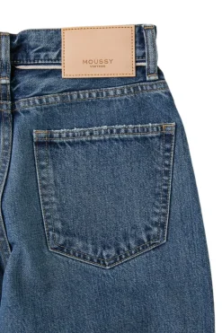 Moussy Denim Dunkirk Round Pants in Blue