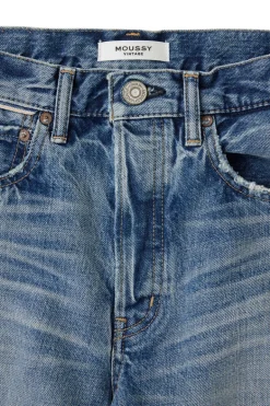 Moussy Denim Elam Shorts in Blue