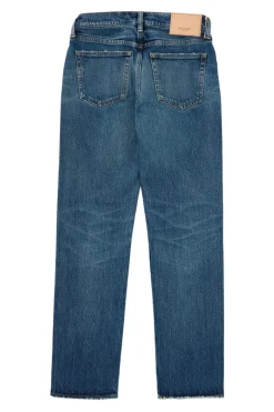 Moussy Denim Florahome Slim Straight in Blue