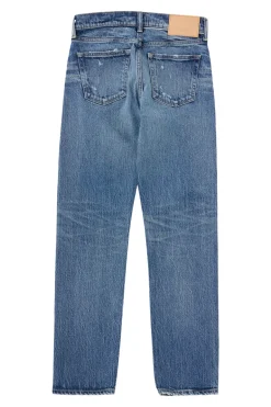 Moussy Denim Mallard Slim Straight in Dark Blue