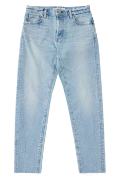 Moussy Denim Montura Tapered Jeans in Light Blue