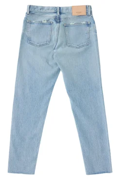 Moussy Denim Montura Tapered Jeans in Light Blue