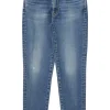 Moussy Denim Rhett Skinny High Rise Jeans in Dark Blue