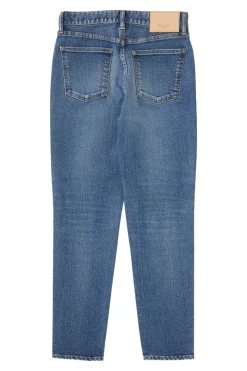Moussy Denim Rhett Skinny High Rise Jeans in Dark Blue
