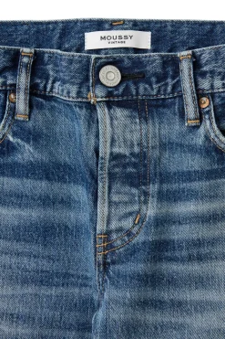Moussy Denim Sycamore Tapered Jeans in Blue
