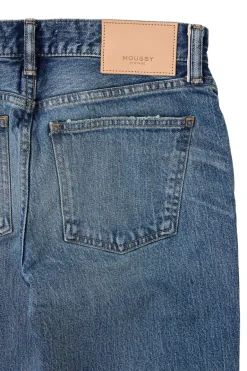 Moussy Denim Sycamore Tapered Jeans in Blue
