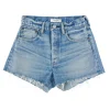 Moussy Denim Troppard Shorts in Light Blue