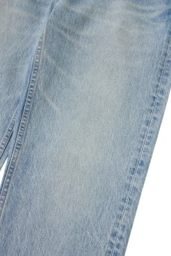 Moussy Denim Wildwood Straight Leg in Light Blue