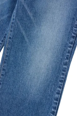Moussy Denim Willowen Straight Leg Jeans in Blue