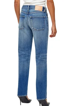 Moussy Denim Woodsburgh Straight in Blue