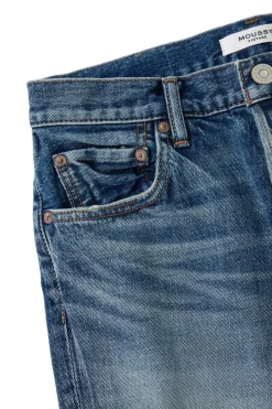 Moussy Denim Woodsburgh Straight in Blue