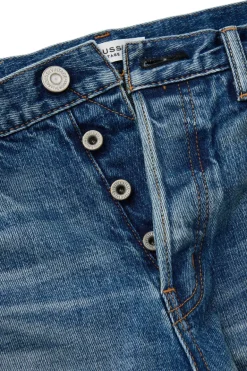 Moussy Denim Woodsburgh Straight in Blue