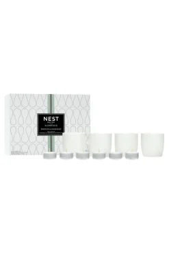 Nest Alfresco Tealight Set in White Tea & Rosemary