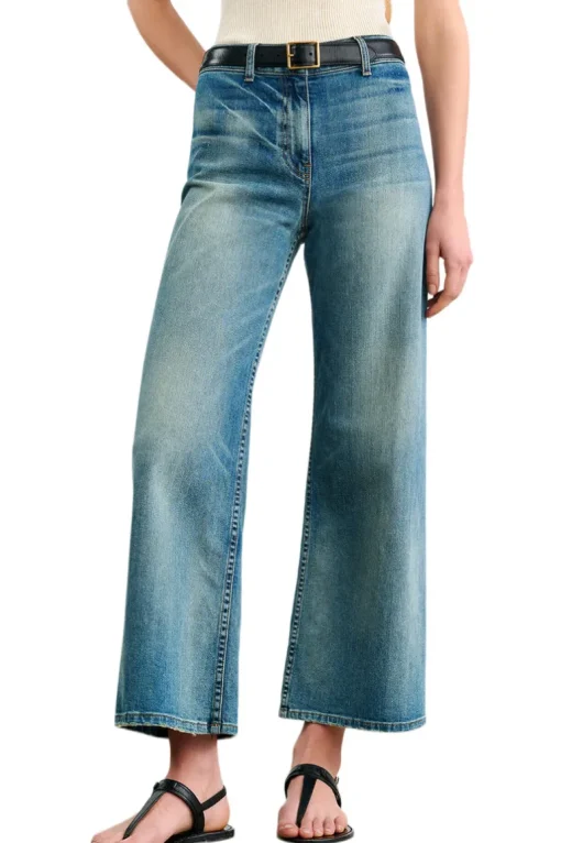 Nili Lotan Megan Jeans in Summer Wash