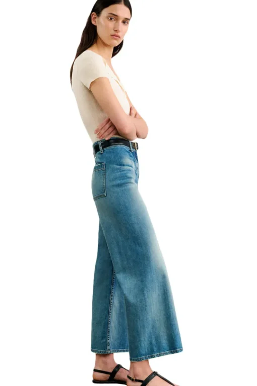 Nili Lotan Megan Jeans in Summer Wash