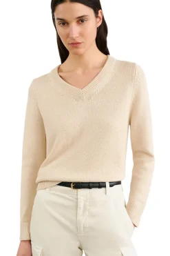 Nili Lotan Priya Sweater in Ecru