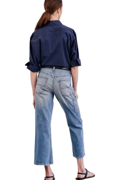 Nili Lotan Violette Jean in Faded Wash