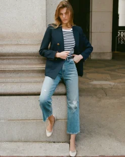 Nili Lotan Violette Jean in Faded Wash