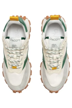 Oncept Osaka Sneaker in Ivory Green