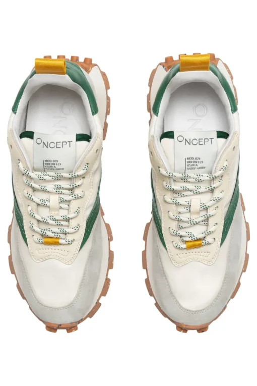 Oncept Osaka Sneaker in Ivory Green