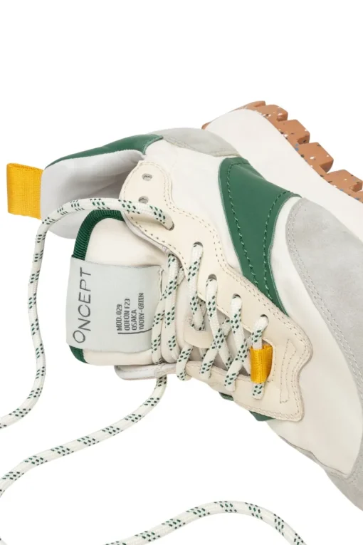 Oncept Osaka Sneaker in Ivory Green