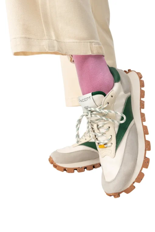 Oncept Osaka Sneaker in Ivory Green