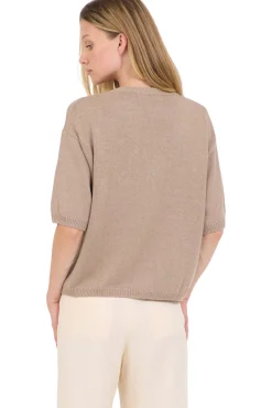 One Grey Day Malene Pullover in Stone