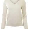 Repeat Cashmere Classic Vneck Sweater