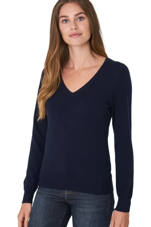 Repeat Cashmere Classic Vneck Sweater
