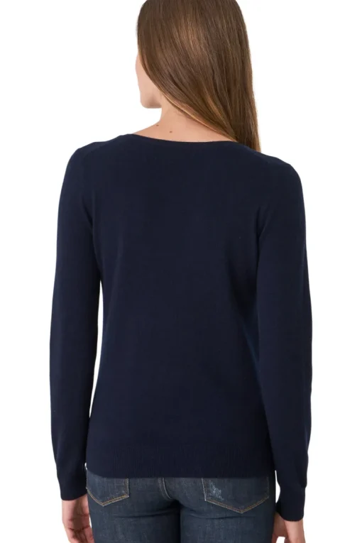 Repeat Cashmere Classic Vneck Sweater