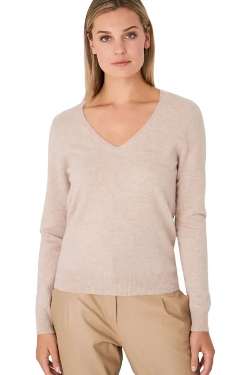 Repeat Cashmere Classic Vneck Sweater