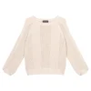 Repeat Cashmere Crewneck Sweater in Cream