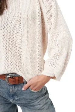 Repeat Cashmere Crewneck Sweater in Cream