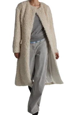 Saint Art Amber Wide-leg Denim Pant in Powder Grey