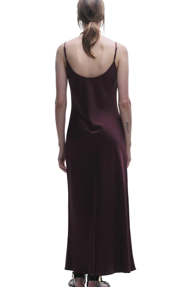 Saint Art Haley Slip Dress in Grape