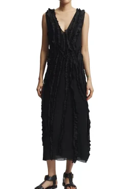 Saint Art Renata Shift Dress in Black