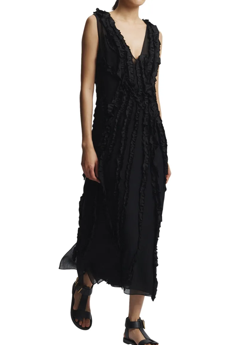 Saint Art Renata Shift Dress in Black