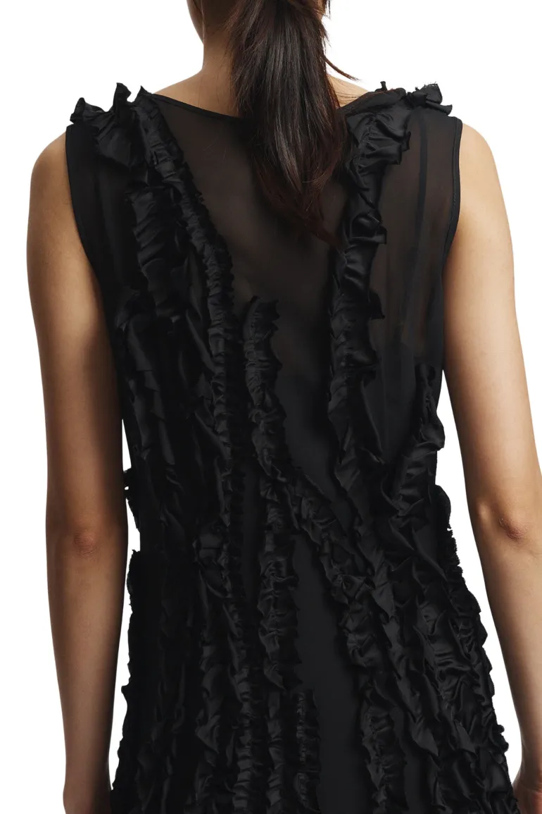 Saint Art Renata Shift Dress in Black