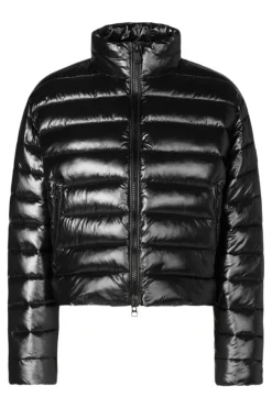 Save The Duck Myra Puffer Jacket in Black