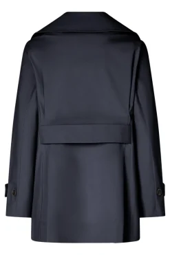 Save The Duck Sofi Raincoat in Blue Black