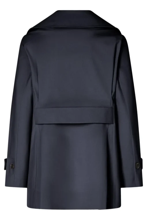 Save The Duck Sofi Raincoat in Blue Black