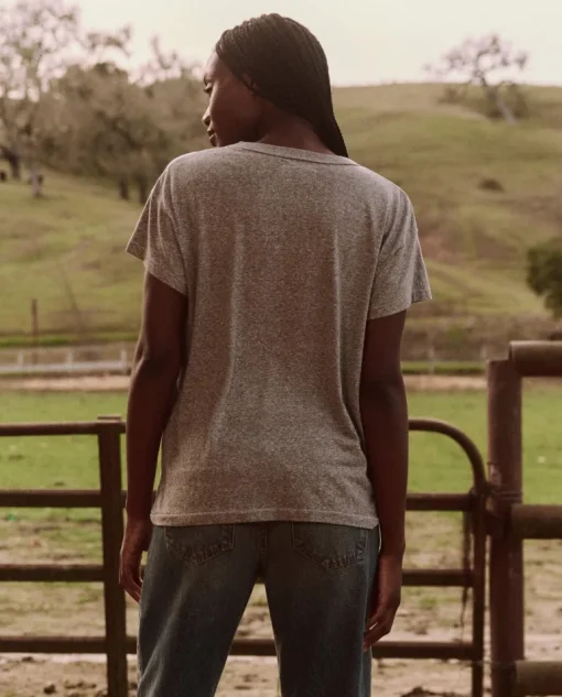 The Great Boxy Crew with Rodeo Graphic in Heather Grey
