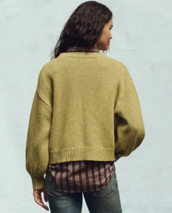 The Great Bubble Pullover in Sprig