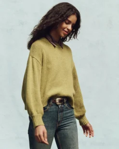 The Great Bubble Pullover in Sprig